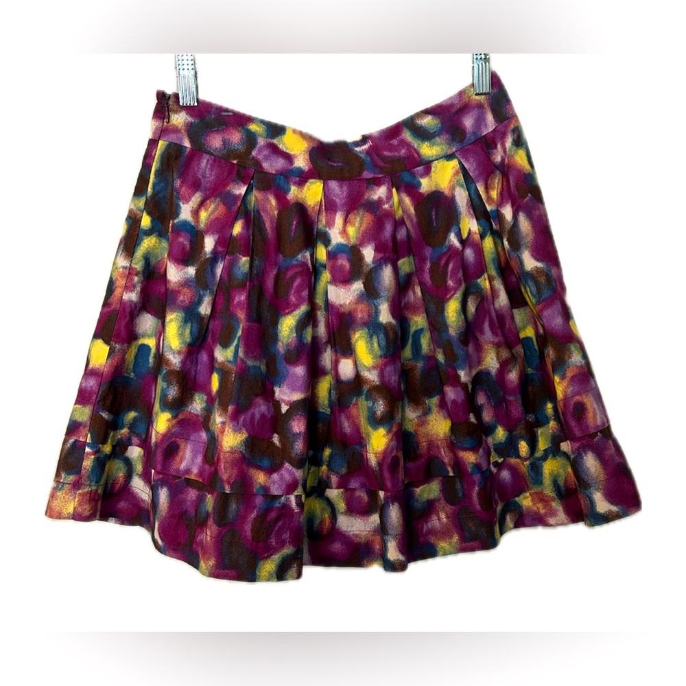 Hinge Cotton Mini Skirt. Size S.